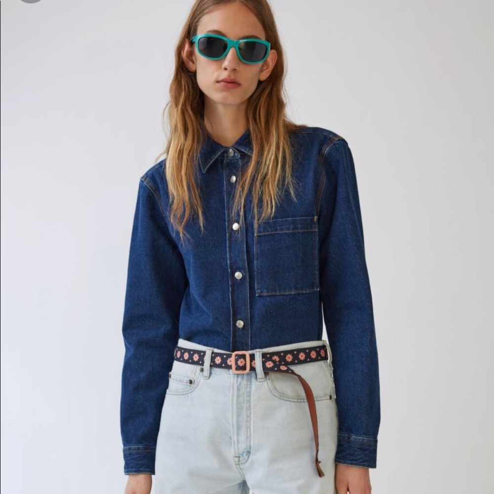 ACNE STUDIOS - Denim Button Up Shirts